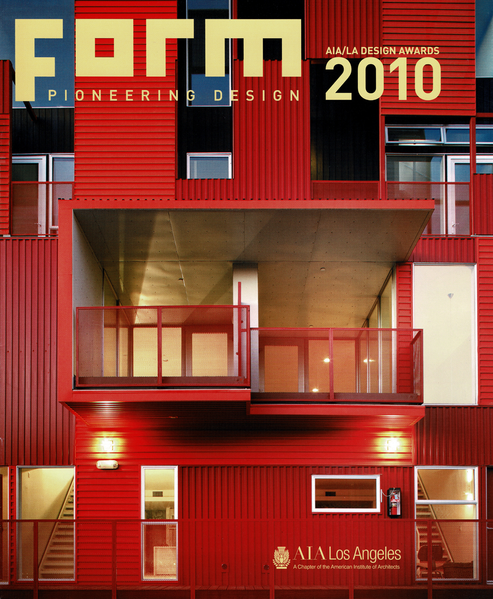 Form, 2010, AIA/LA Design Awards