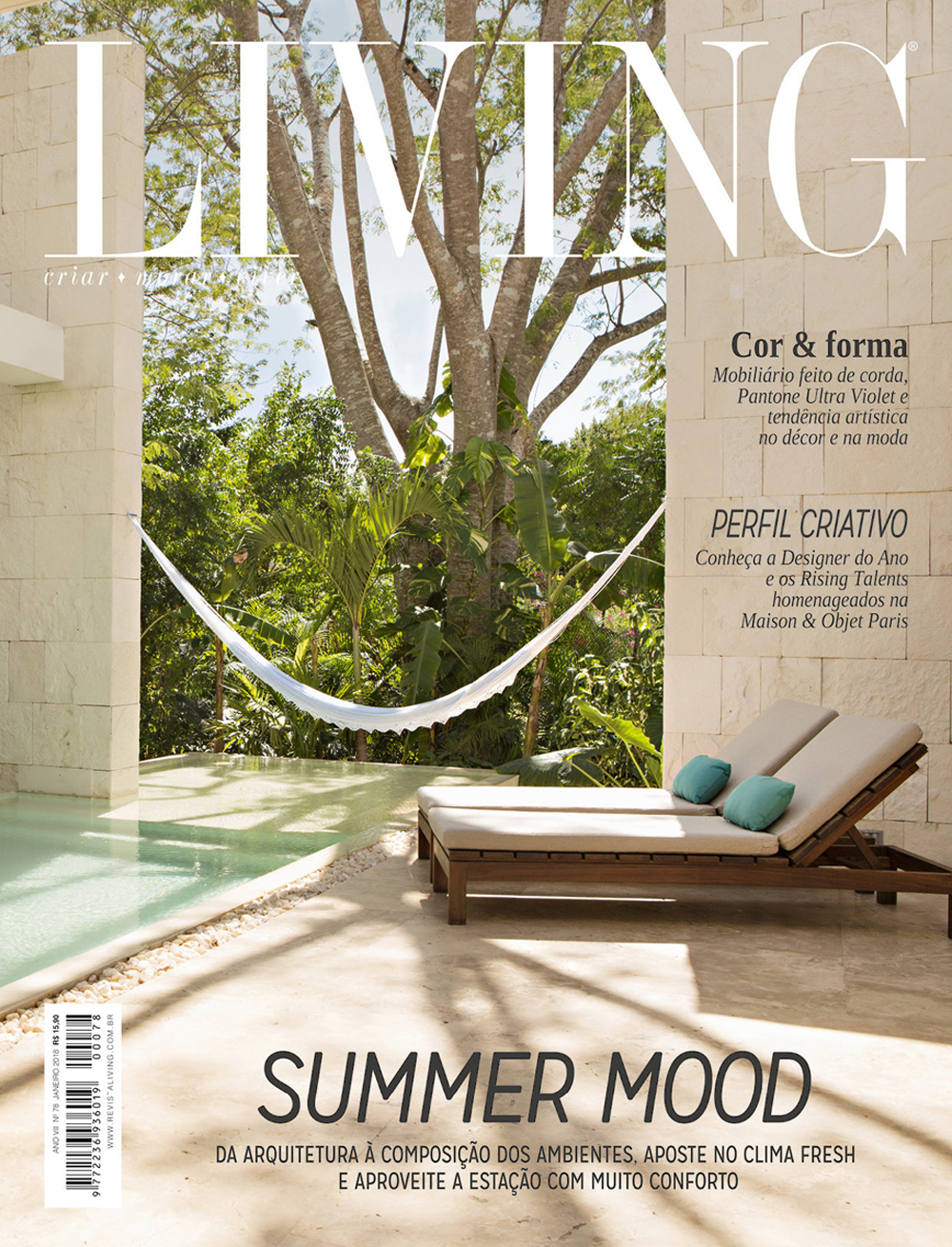 Living Magazine/Brazil, January 2018, Tilt-Shift House