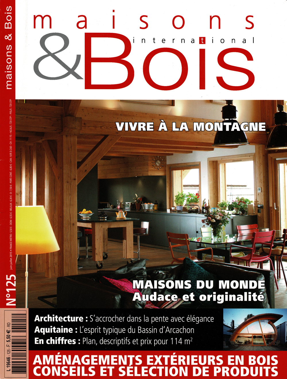 Maisons & Bois International, June/July 2015, Sycamore House