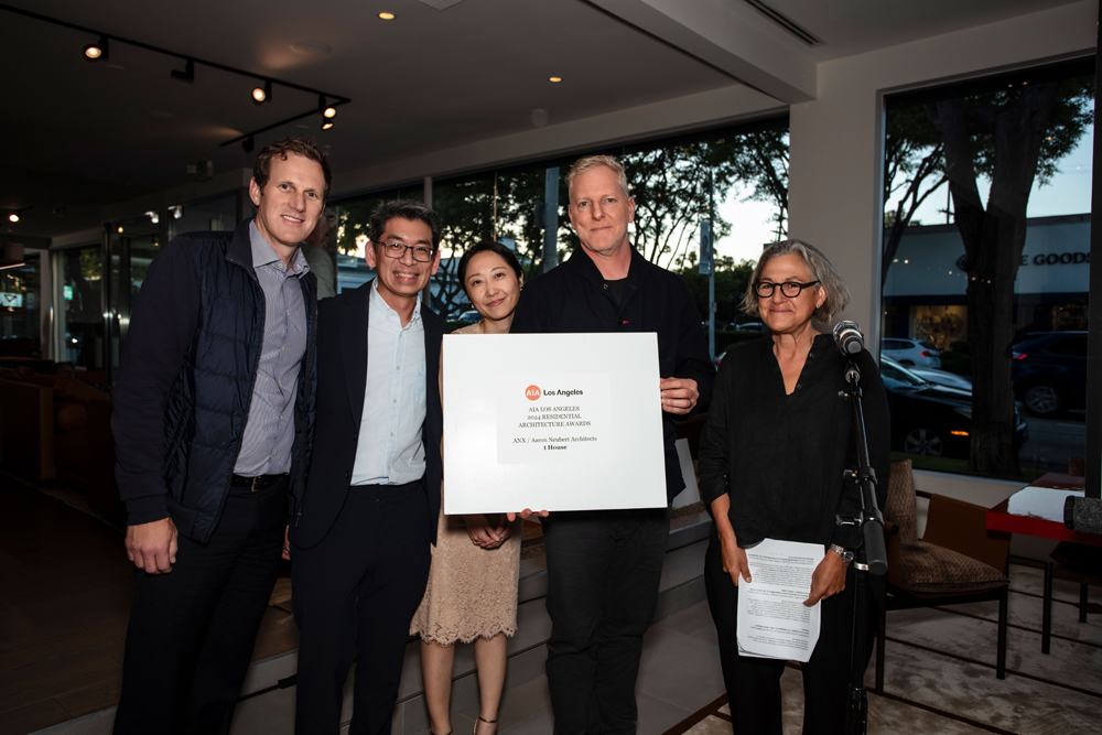 ANX receives AIA/LA Residential Architecture Citation Award for t House